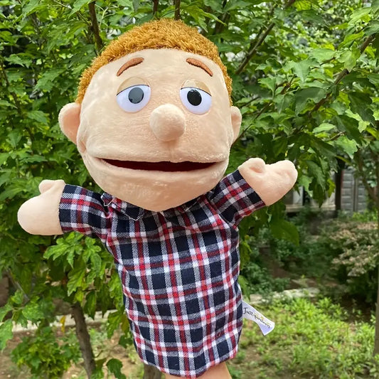 Cute Plush Hand Puppet for Kids Play - Luxicro