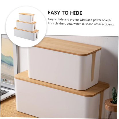 Neat Cord Management Cable Organizer Box