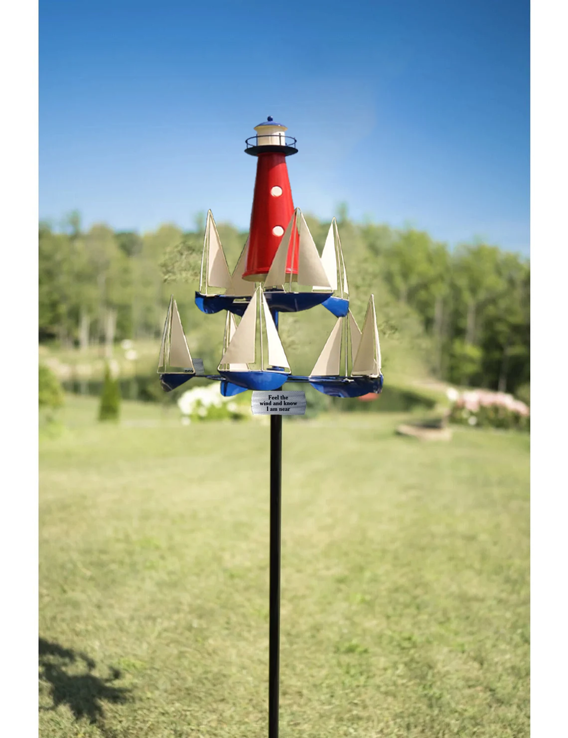 Colorful Garden Metal Wind Chime Decor