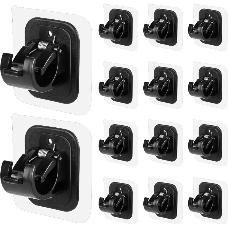 Simple Install Curtain Rod Holders No Drill Needed