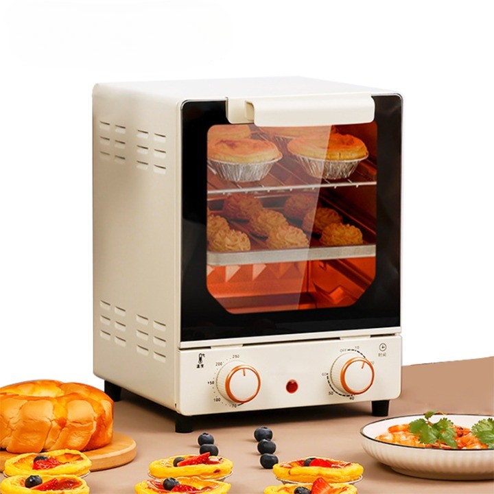 Space Saving 3 Shelf Digital Toaster Oven - Luxicro
