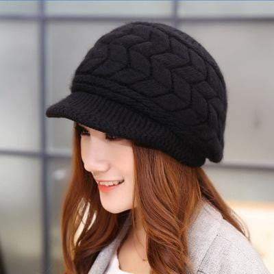 Cozy Winter Rabbit Knit Beanies - Luxicro