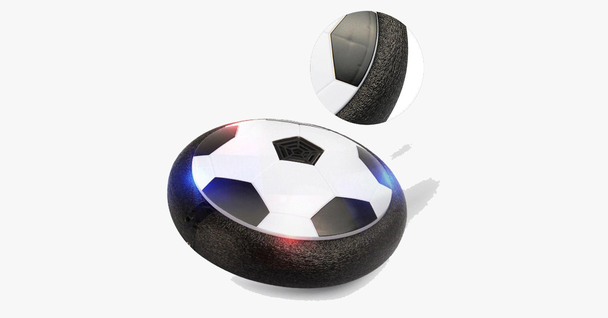 Glowing LED Suspended Football Ball - Luxicro