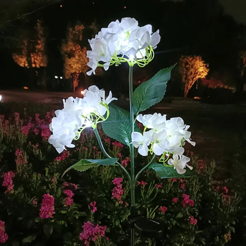 Bright Garden Solar Flower String Lights