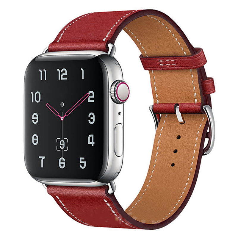 Authentic Leather Apple Watch Band