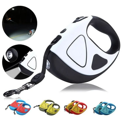 Glowing Reflective Adjustable Pet Leash - Luxicro