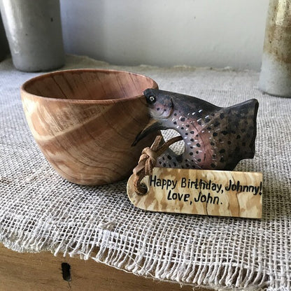 Unique Handcrafted Wood Coffee Mug