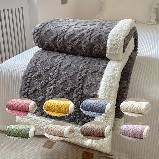 Cozy Plush Throw Blanket for Home Decor - Luxicro