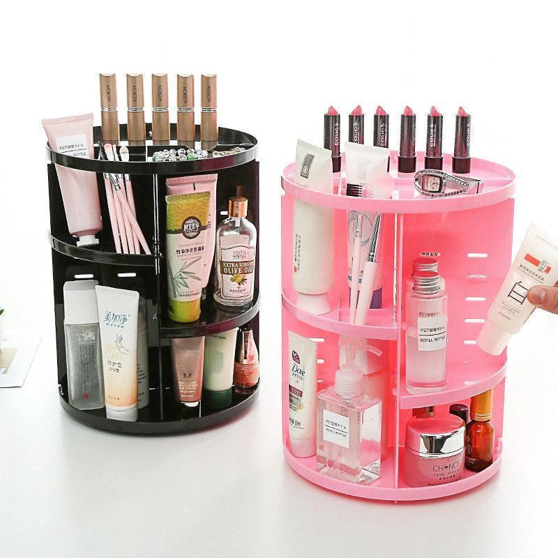 Spinning Desktop Storage Container