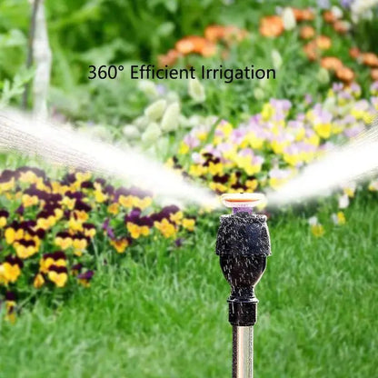 Easy Set Circular Lawn Sprinkler with Adjustable Jet