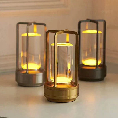 Elegant Clear Office Table Lamp