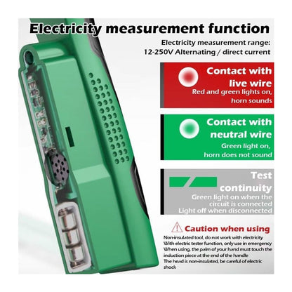 Compact Wire Stripper with Built-In Voltage Tester