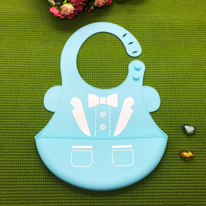 Adorable Infant Drool Bibs - Fun Animal Silicone Bib Set
