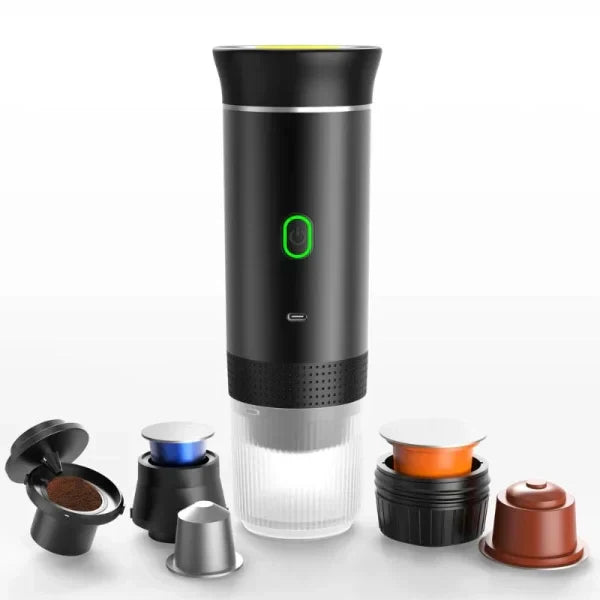 Compact Wireless Coffee Maker 3 in 1 Espresso Machine