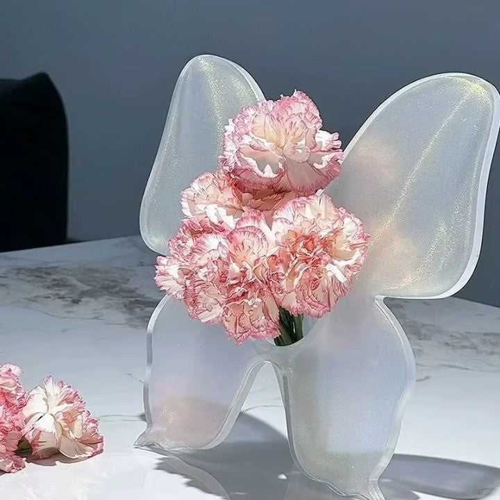 Elegant Clear Flower Vase Decoration - Luxicro