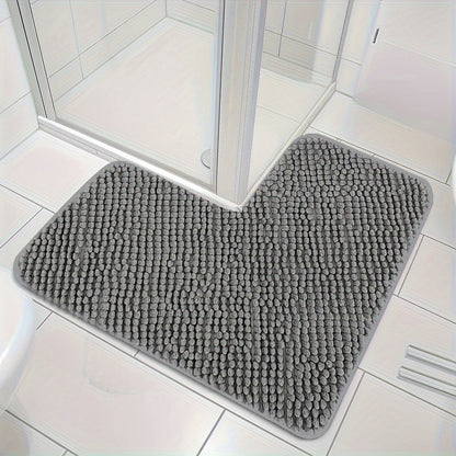 Soft Corner Shower Mat for Bathroom Floors - Luxicro