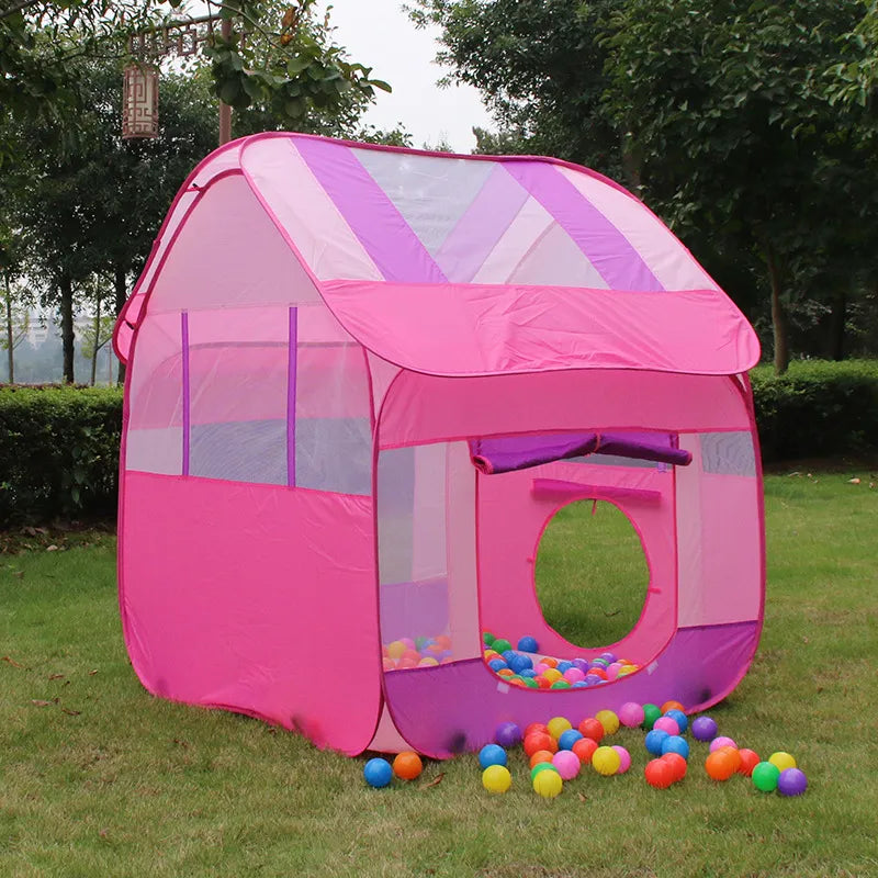 Colorful Kids Play Tent - Indoor Ball Pit Playground
