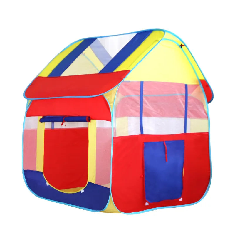 Colorful Kids Play Tent - Indoor Ball Pit Playground - Luxicro