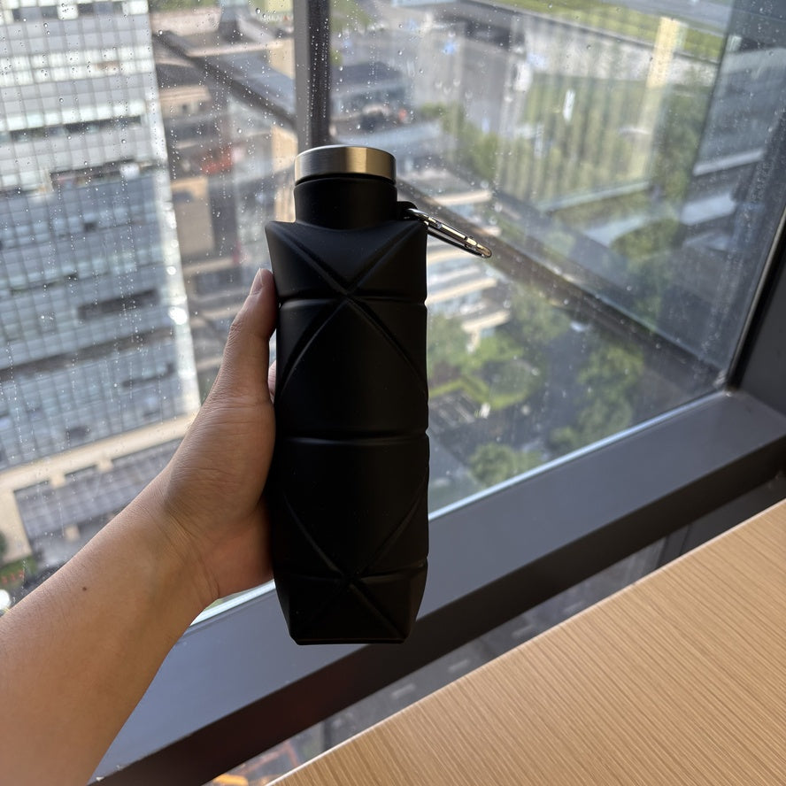 Foldable Silicone Water Bottle | Lightweight Travel Flask