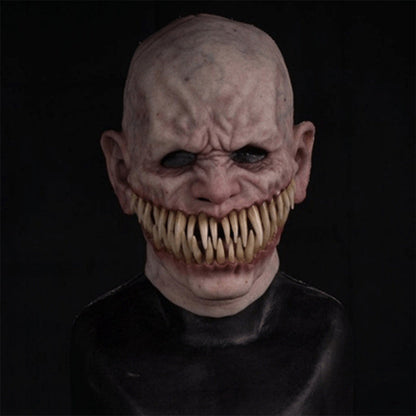 Authentic Rubber Costume Mask for Halloween Disguise