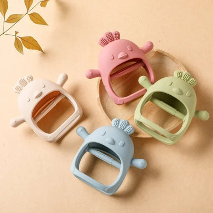 Baby Chew Mitten | Gentle Teething Toy