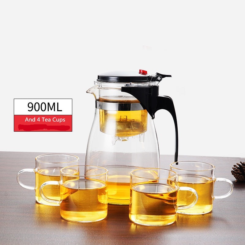 Insulated Heat Resistant Tea Infuser Mug