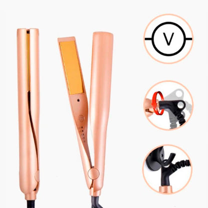 Advanced Curling Straightening Hair Flat Iron