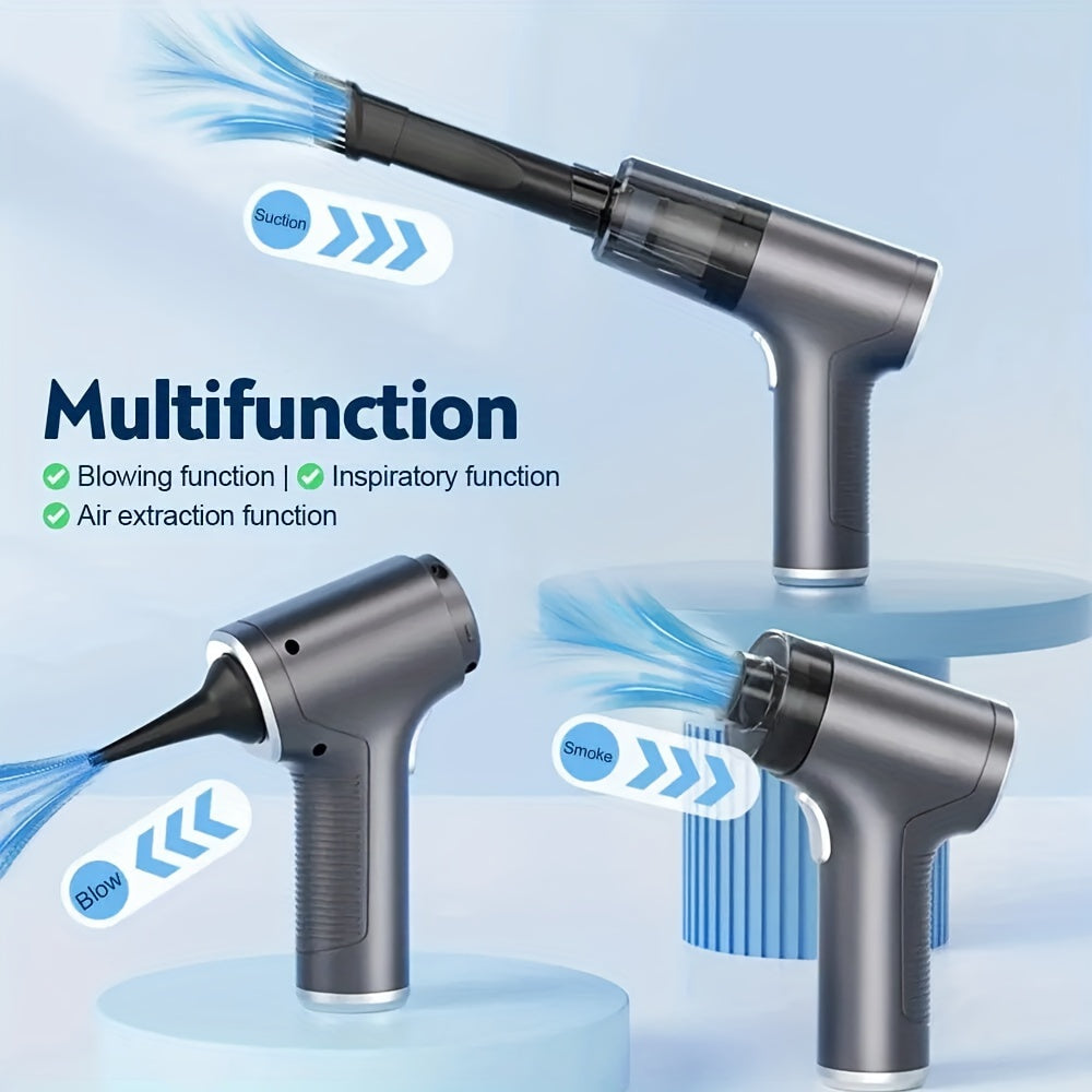 Compact Multi-Tool Car Vacuum Cleaning Set