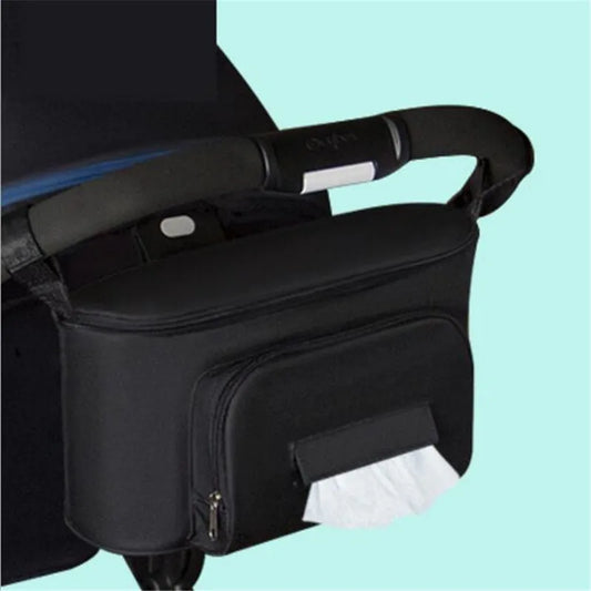 Convenient Stroller Organizer Bag with Insulated Pocket - Luxicro