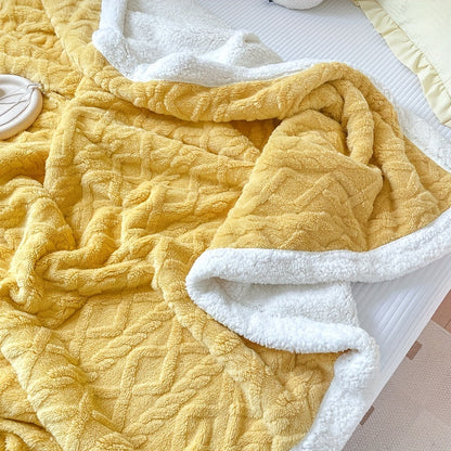Cozy Plush Throw Blanket for Home Decor