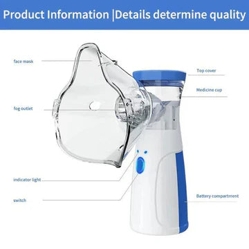 Compact Travel Nebulizer for Adults and Children