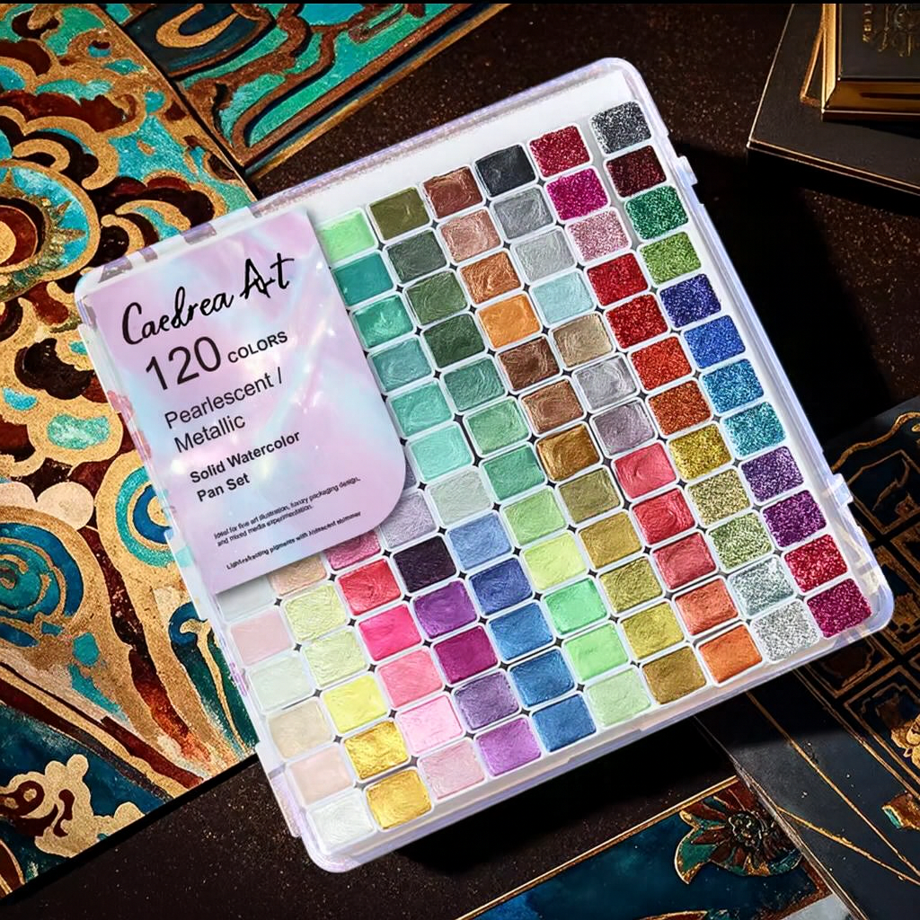 Bright Colorful Art Supplies Markers Set