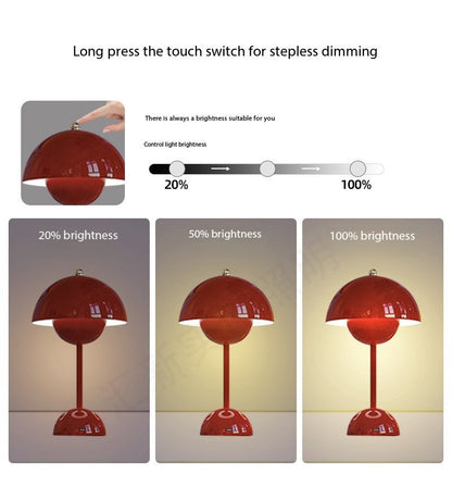 Space Saving Bedside Lamp
