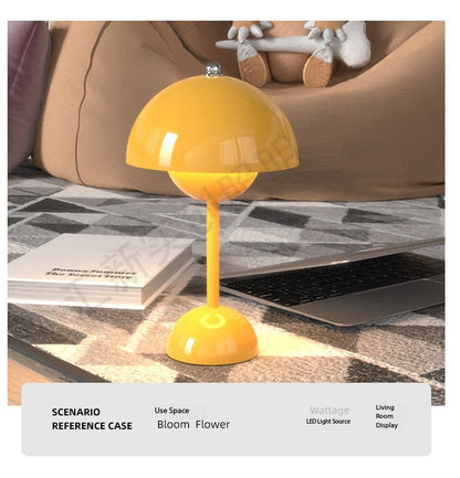 Space Saving Bedside Lamp
