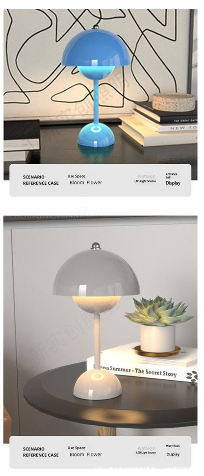 Space Saving Bedside Lamp