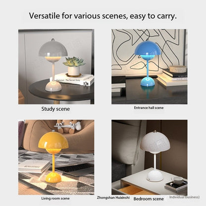 Space Saving Bedside Lamp