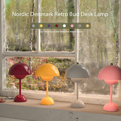 Space Saving Bedside Lamp