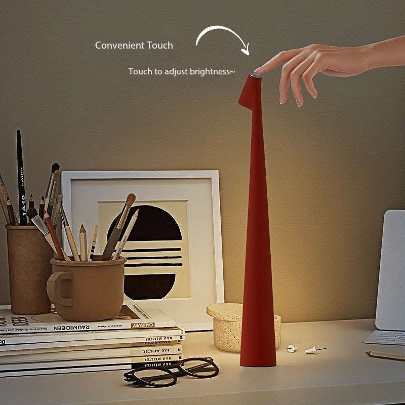 Compact Portable Charging Nightstand Lamp