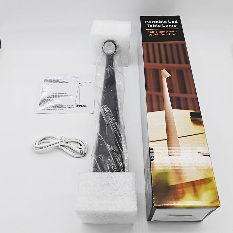 Compact Portable Charging Nightstand Lamp