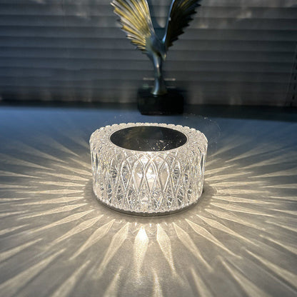 Warm LED Bedside Table Lamp Soft Night Light