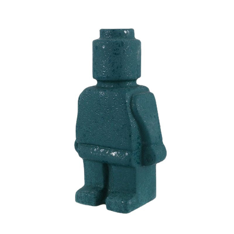 Mini Floral Robot Vase Decoration - Luxicro