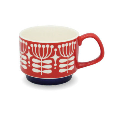 Vibrant Design Ceramic Morning Mug