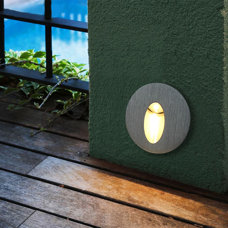 Bright LED Stair Lights Aluminum Recessed Corner Lamps
