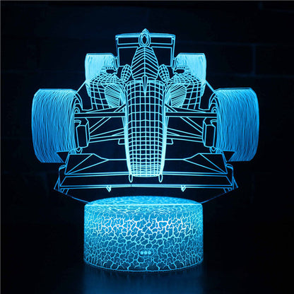 Cool 3D LED Night Lamp USB Desk Light
