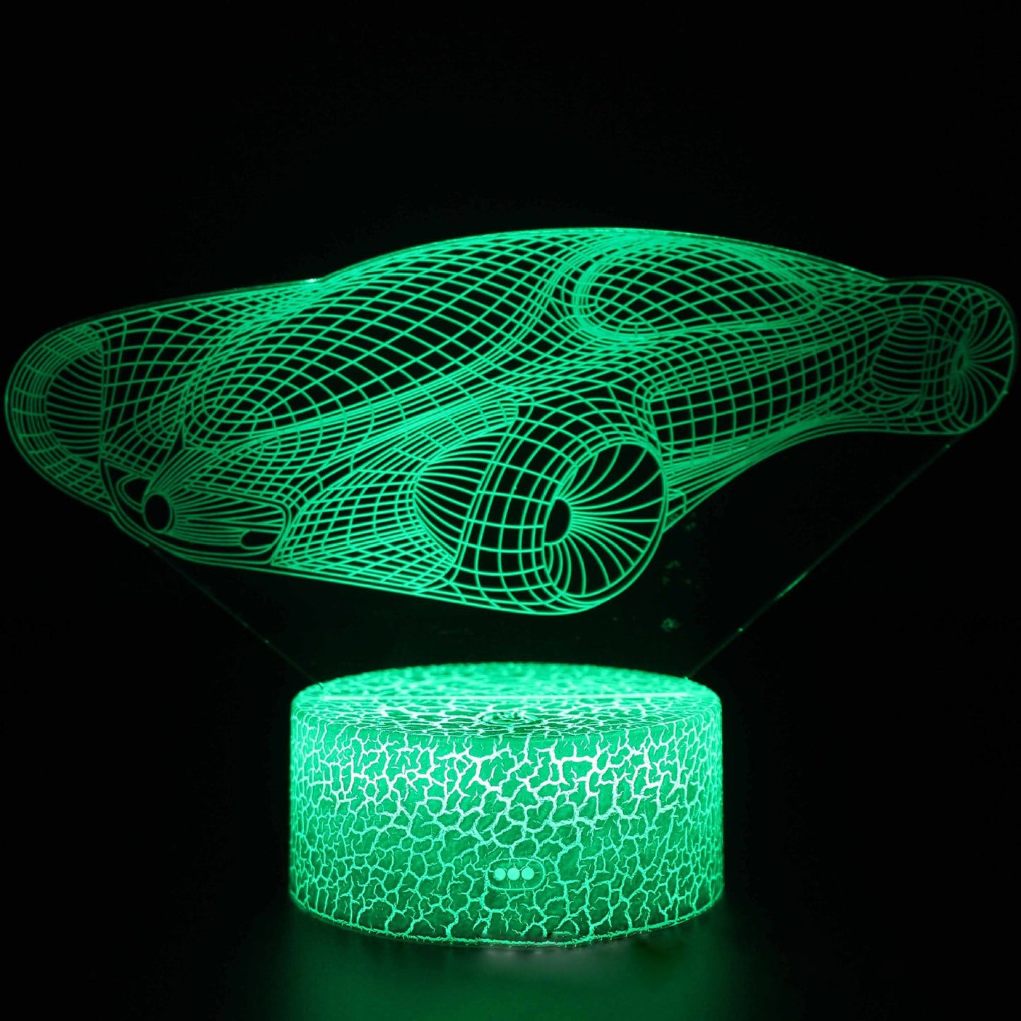 Cool 3D LED Night Lamp USB Desk Light