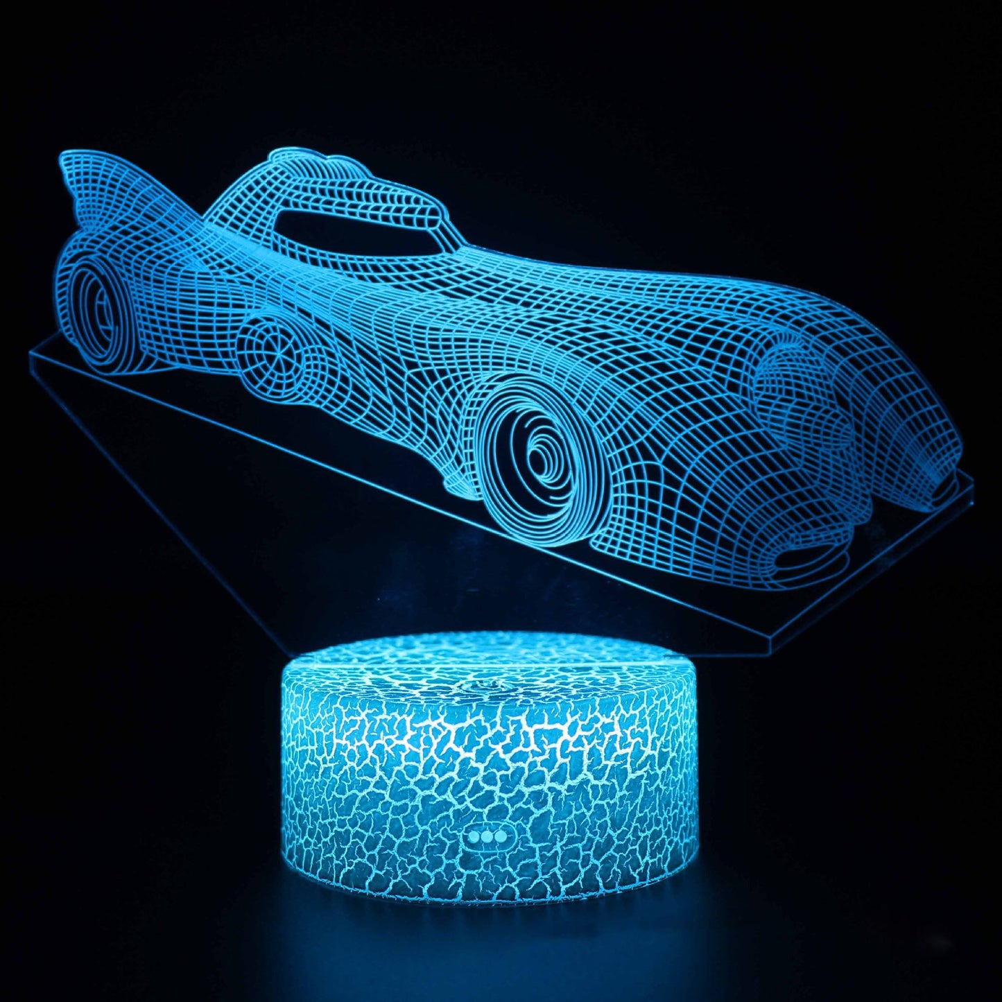 Cool 3D LED Night Lamp USB Desk Light