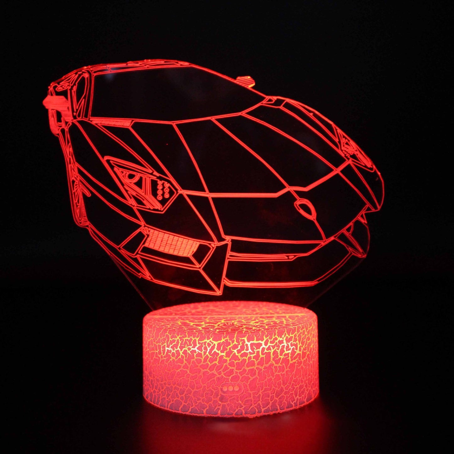 Cool 3D LED Night Lamp USB Desk Light