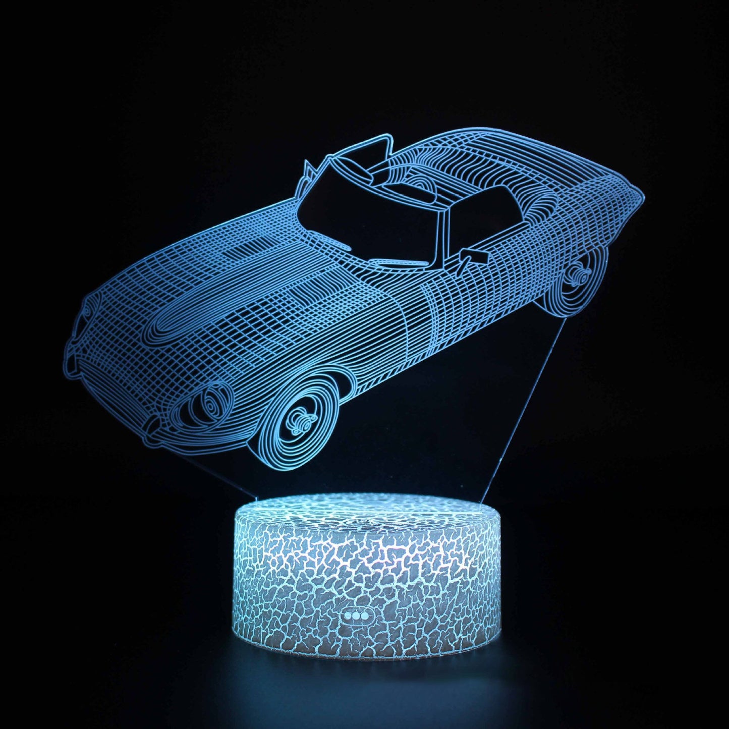 Cool 3D LED Night Lamp USB Desk Light