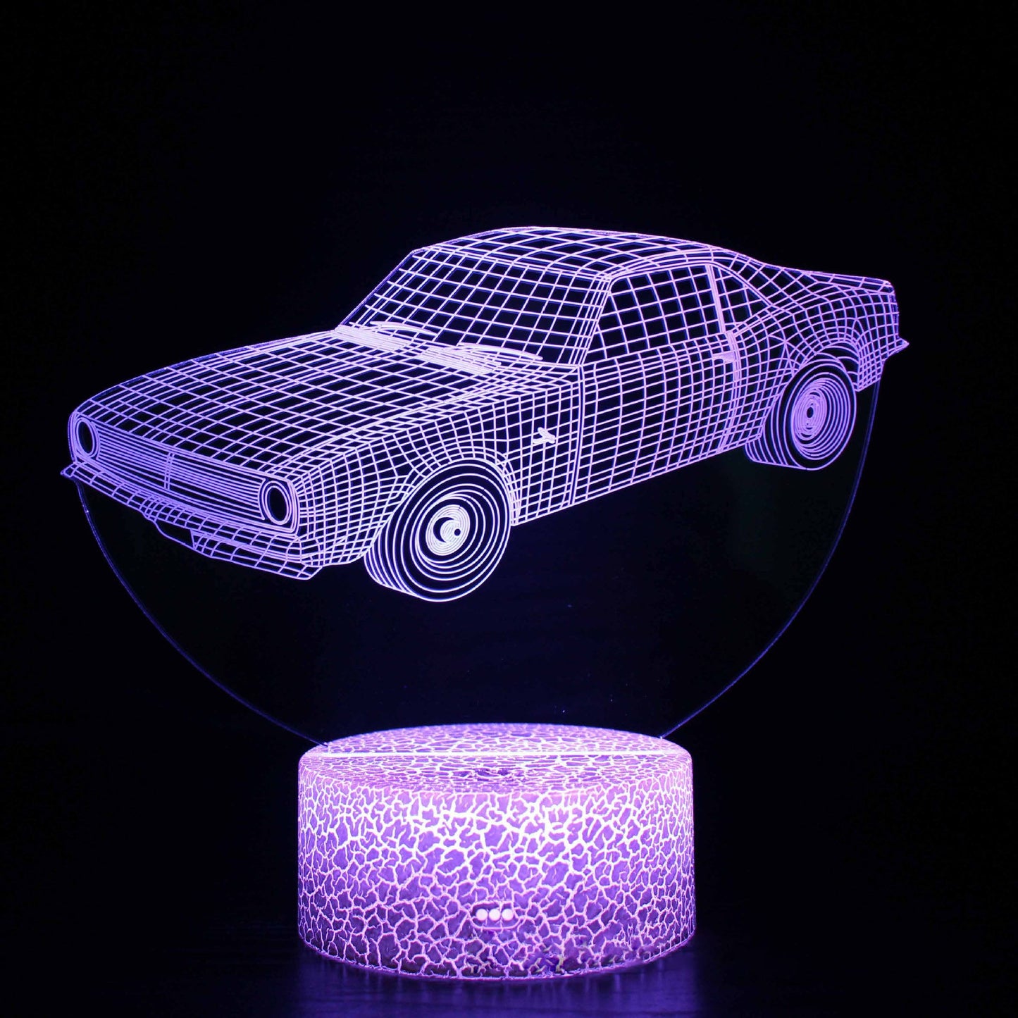 Cool 3D LED Night Lamp USB Desk Light