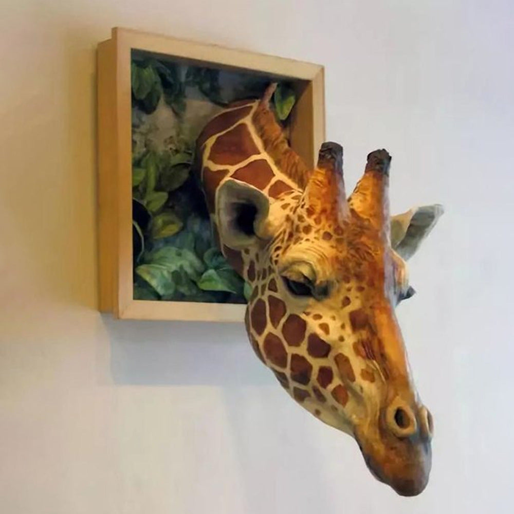 Vibrant Animal 3D Picture Frame Wall Art - Luxicro